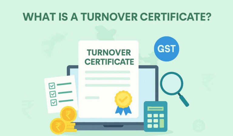 turnover certificate
